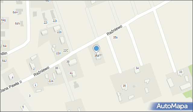 Raźniewo, Raźniewo, 35A, mapa Raźniewo