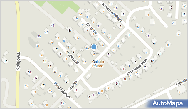 Ropczyce, Rataja Macieja, 8, mapa Ropczyce