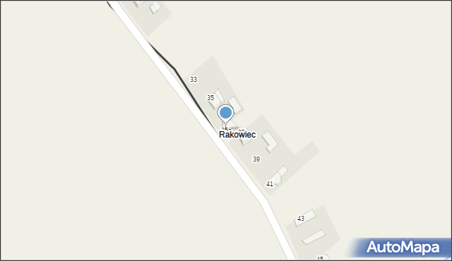 Rudyszwałd, Rakowiec, 35a, mapa Rudyszwałd