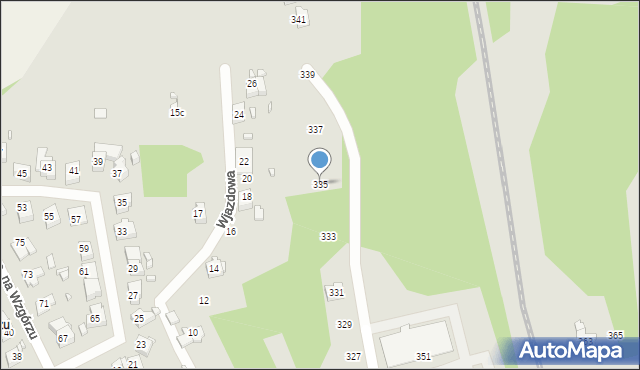 Rydułtowy, Raciborska, 335, mapa Rydułtowy