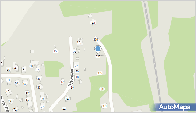 Rydułtowy, Raciborska, 337, mapa Rydułtowy