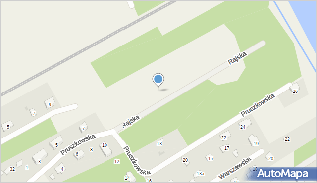 Sade Budy, Rajska, 5, mapa Sade Budy