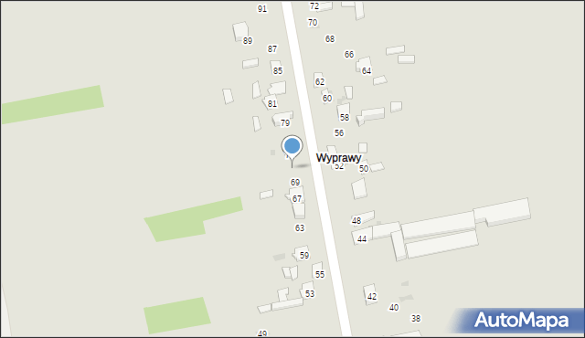 Skarżysko-Kamienna, Rajdowa, 71, mapa Skarżysko-Kamienna