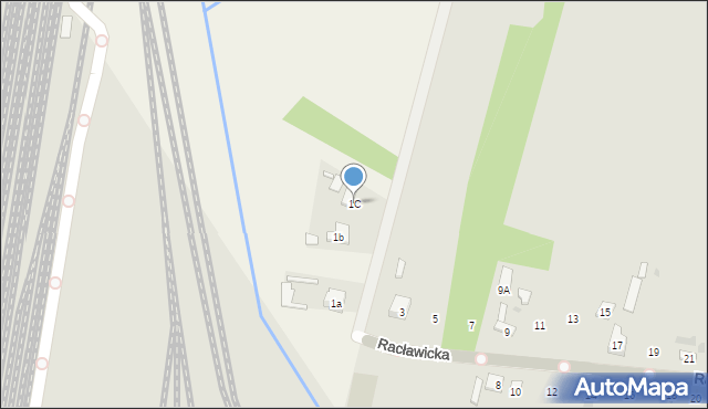 Skarżysko Kościelne, Racławicka, 1C, mapa Skarżysko Kościelne