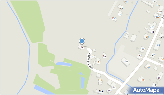 Skawina, Radziszowska, 4A, mapa Skawina