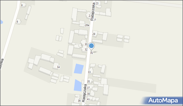 Śniaty, Ratajczaka, 31, mapa Śniaty