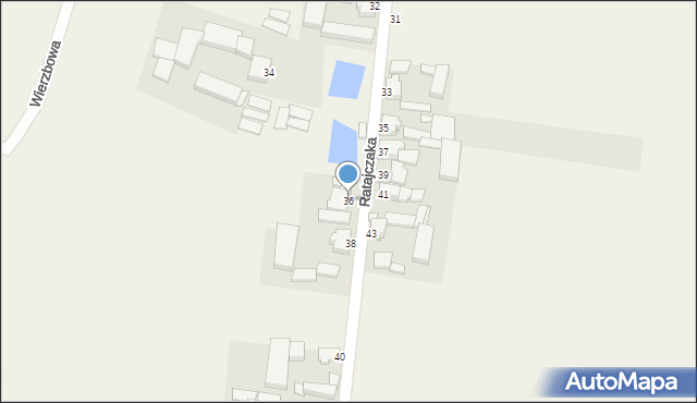 Śniaty, Ratajczaka, 36, mapa Śniaty