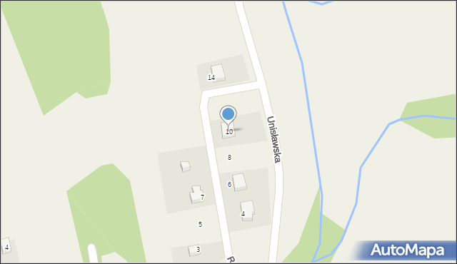 Sokołowsko, Radosna, 10, mapa Sokołowsko