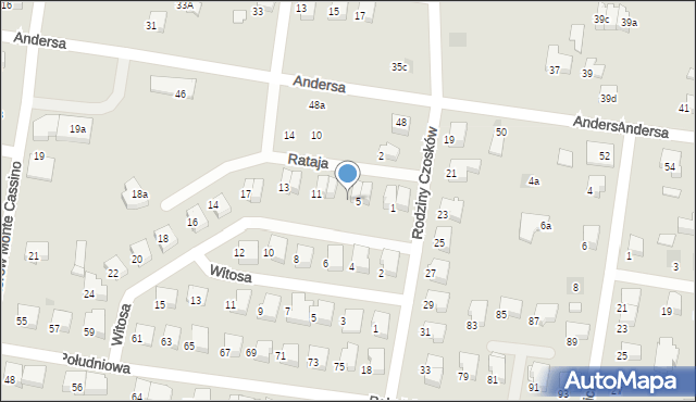 Starogard Gdański, Rataja Macieja, 7, mapa Starogard Gdański