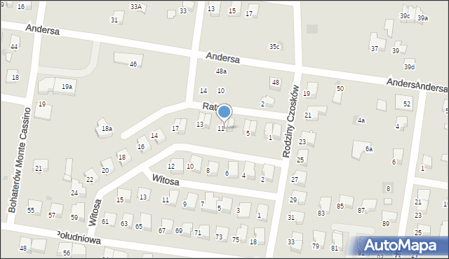 Starogard Gdański, Rataja Macieja, 9, mapa Starogard Gdański