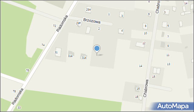 Stromiec, Radomska, 31c, mapa Stromiec