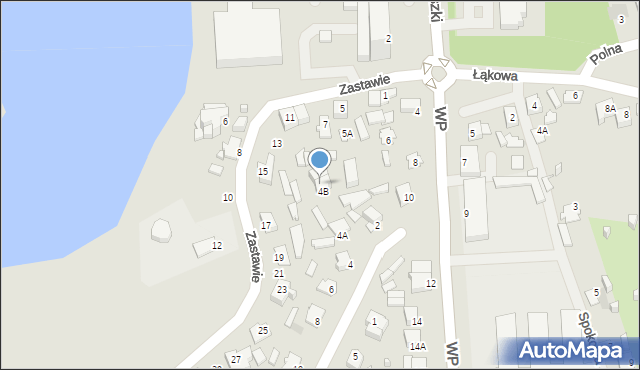 Suwałki, Raczkowska, 4C, mapa Suwałk