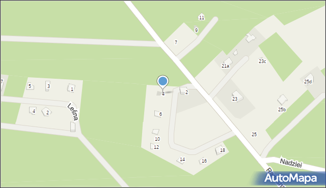 Świniotop, Radosna, 4, mapa Świniotop