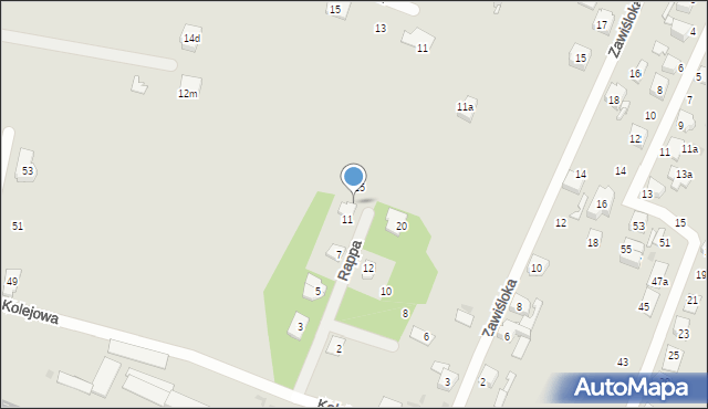 Tarnowskie Góry, Rappa Jakuba, 13, mapa Tarnowskie Góry