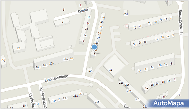 Toruń, Rakowicza Franciszka Tadeusza, 2, mapa Torunia