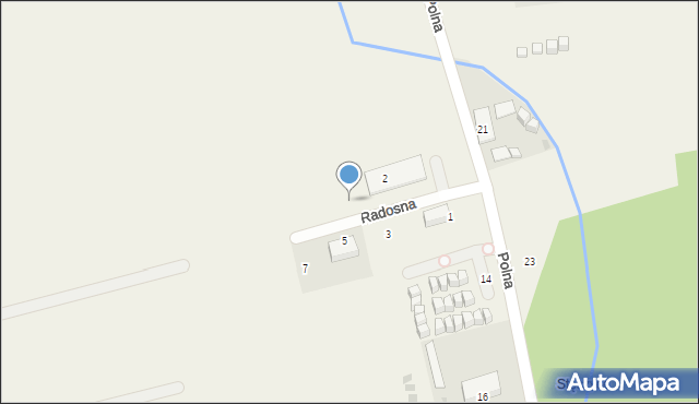 Ustronie Morskie, Radosna, 4, mapa Ustronie Morskie