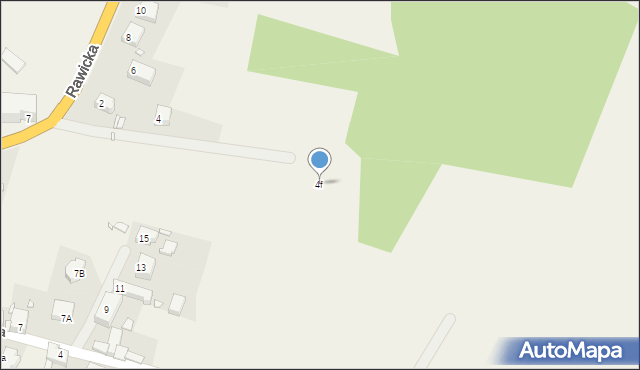 Wińsko, Rawicka, 4f, mapa Wińsko