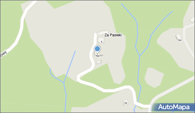 Wisła, Rastoki, 5A, mapa Wisła