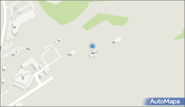 Wodzisław Śląski, Radlińska, 48h, mapa Wodzisławia Śląskiego