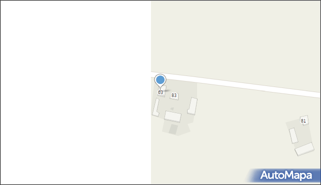 Wohyń, Radzyńska, 63, mapa Wohyń