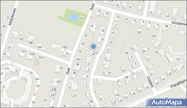 Wrocław, Radarowa, 12, mapa Wrocławia