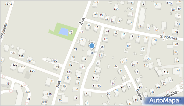 Wrocław, Radarowa, 16, mapa Wrocławia