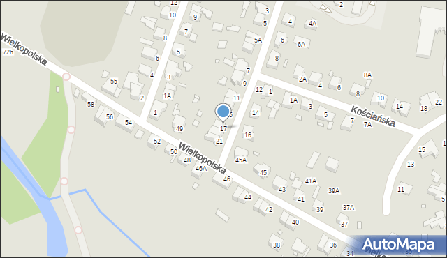 Wrocław, Rawicka, 17, mapa Wrocławia