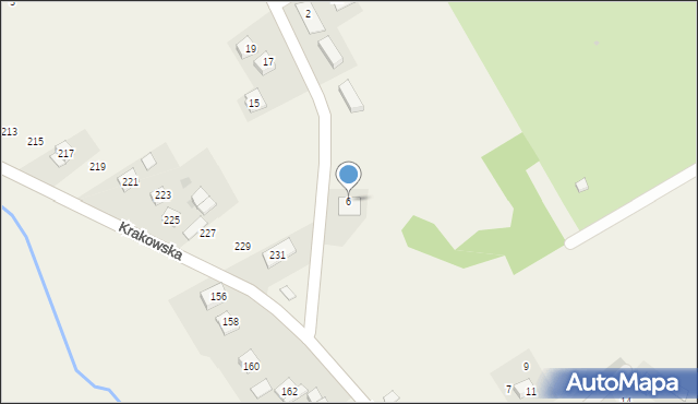 Wysiołek Luborzycki, Radwany, 6, mapa Wysiołek Luborzycki