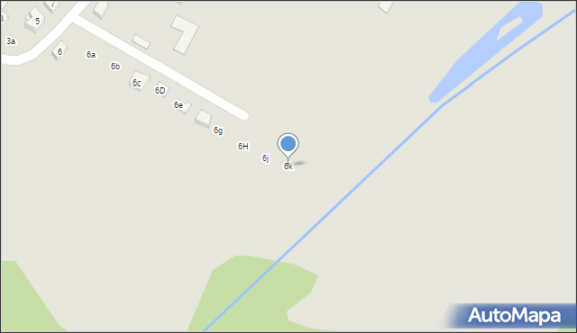 Zabłudów, Radziwiłłowska, 6k, mapa Zabłudów