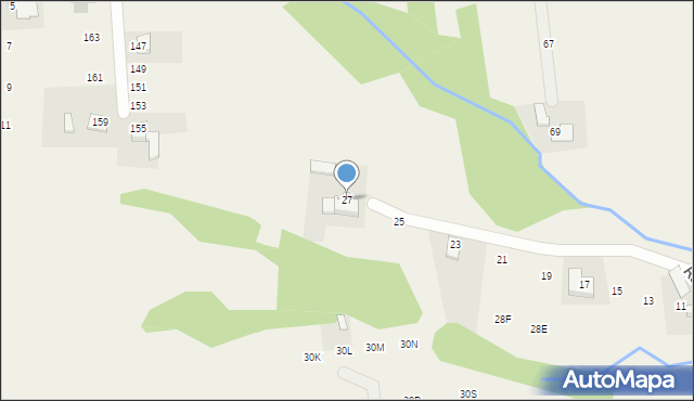 Zawadka, Radosna, 27, mapa Zawadka