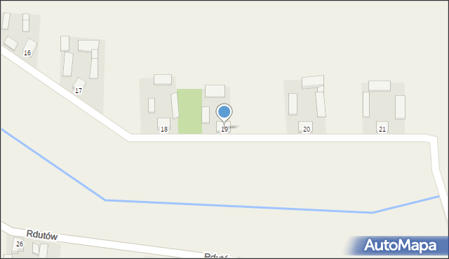 Rdutów, Rdutów, 19, mapa Rdutów