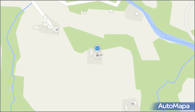 Rdzawa, Rdzawa, 55, mapa Rdzawa