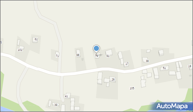 Rdzawa, Rdzawa, 79, mapa Rdzawa