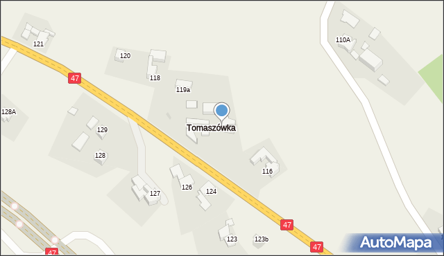 Rdzawka, Rdzawka, 117, mapa Rdzawka
