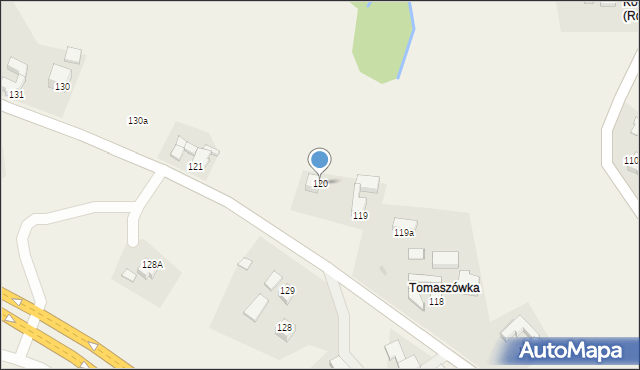 Rdzawka, Rdzawka, 120, mapa Rdzawka