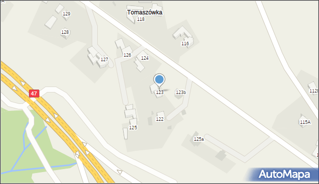 Rdzawka, Rdzawka, 123, mapa Rdzawka