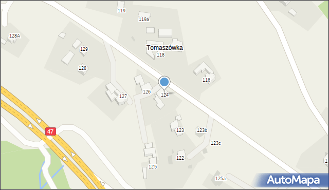 Rdzawka, Rdzawka, 124, mapa Rdzawka