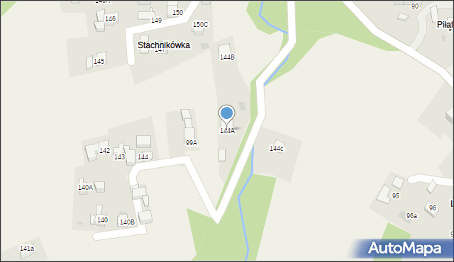 Rdzawka, Rdzawka, 144A, mapa Rdzawka