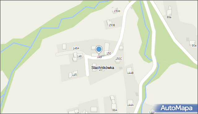 Rdzawka, Rdzawka, 149, mapa Rdzawka