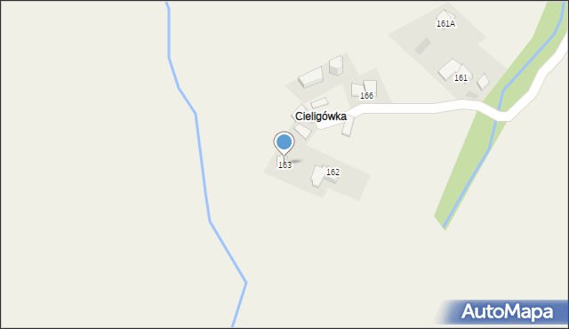 Rdzawka, Rdzawka, 163, mapa Rdzawka