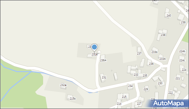 Rdzawka, Rdzawka, 231a, mapa Rdzawka