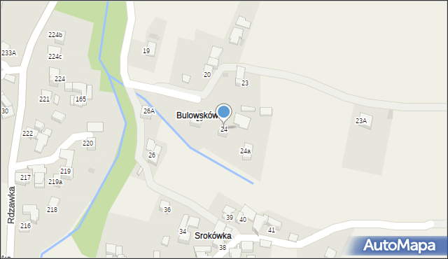 Rdzawka, Rdzawka, 24, mapa Rdzawka