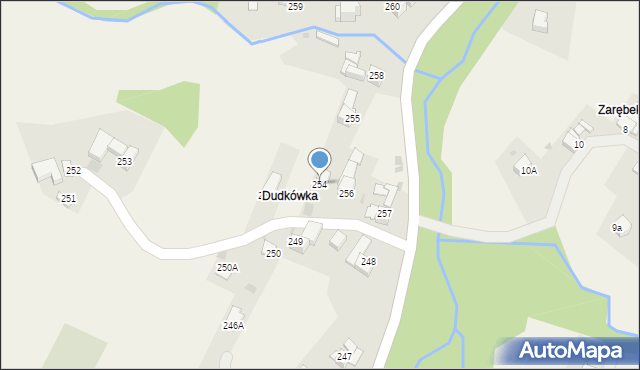 Rdzawka, Rdzawka, 254, mapa Rdzawka