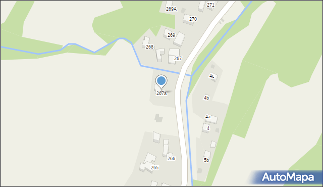 Rdzawka, Rdzawka, 267a, mapa Rdzawka