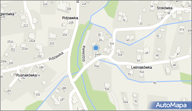 Rdzawka, Rdzawka, 27, mapa Rdzawka