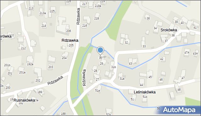 Rdzawka, Rdzawka, 30, mapa Rdzawka
