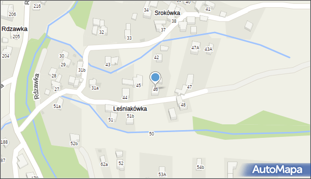 Rdzawka, Rdzawka, 46, mapa Rdzawka