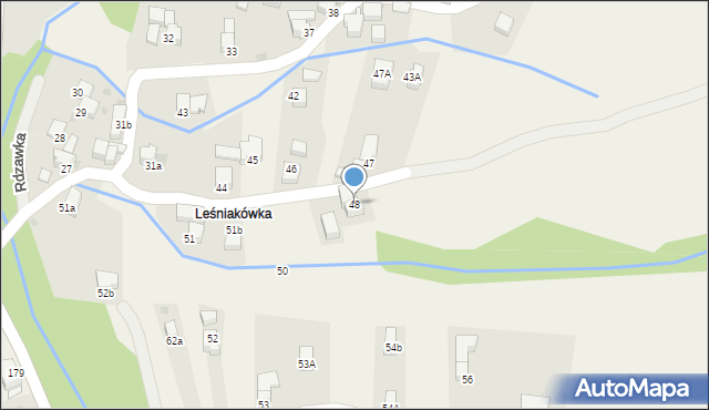 Rdzawka, Rdzawka, 48, mapa Rdzawka