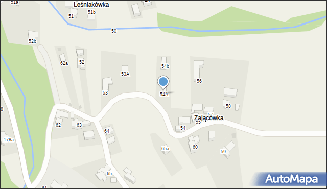 Rdzawka, Rdzawka, 54A, mapa Rdzawka