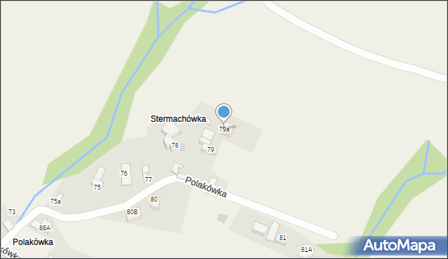 Rdzawka, Rdzawka, 79a, mapa Rdzawka